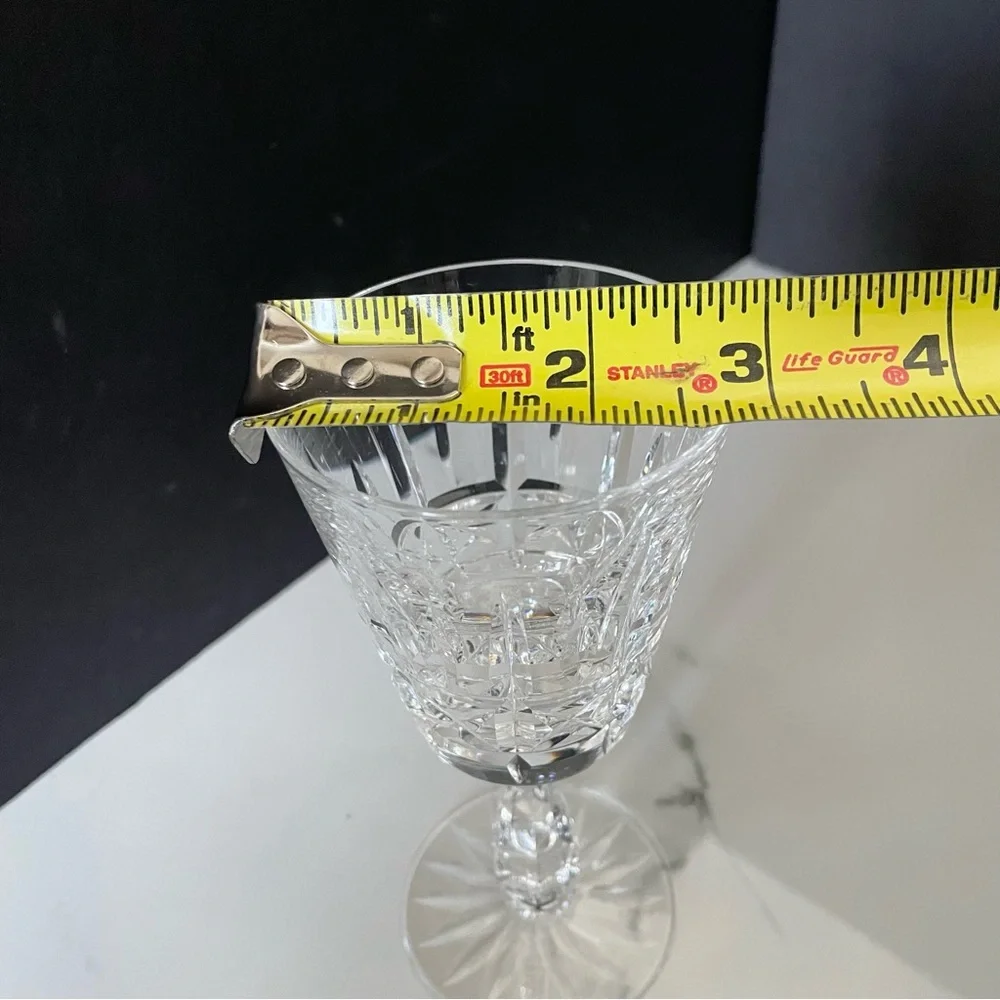 SET of 3 Kylemore Claret Wine Glasses by Waterford Crystal